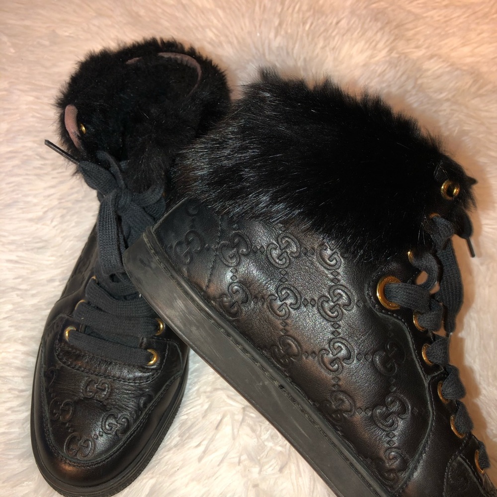 Gucci High Top Sz 36.5